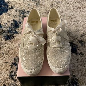 Keds and Kate Spade Triple Decker Glitter